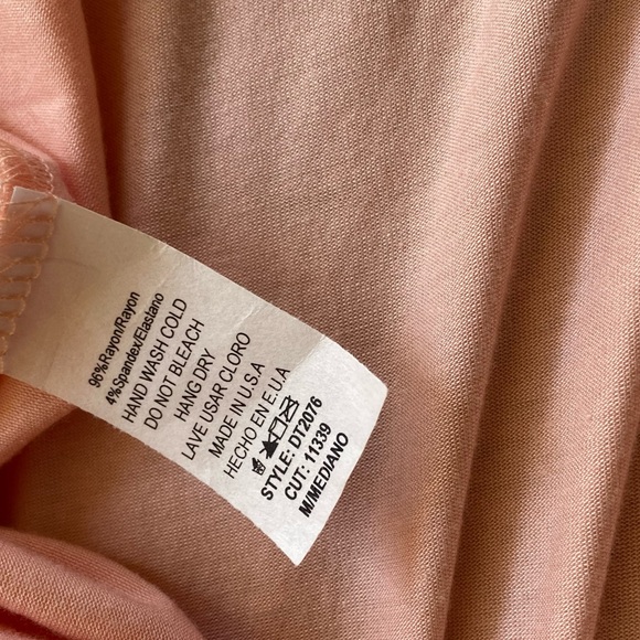 Off the shoulder, pink shirt - Picture 3 of 3